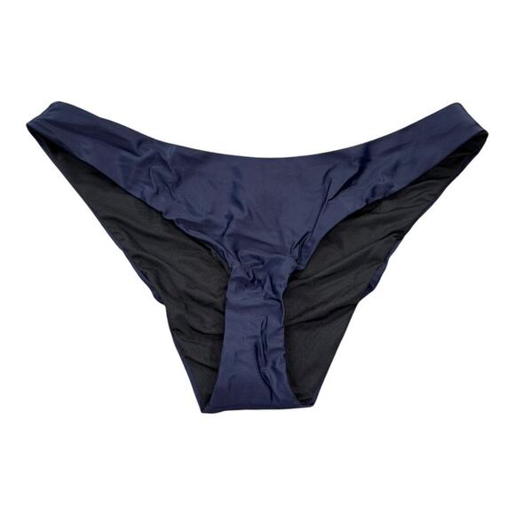NEW J. Crew Women’s XL Navy Blue Curved-waist Cheeky Bikini‎ Bottom NWT - Picture 2 of 5